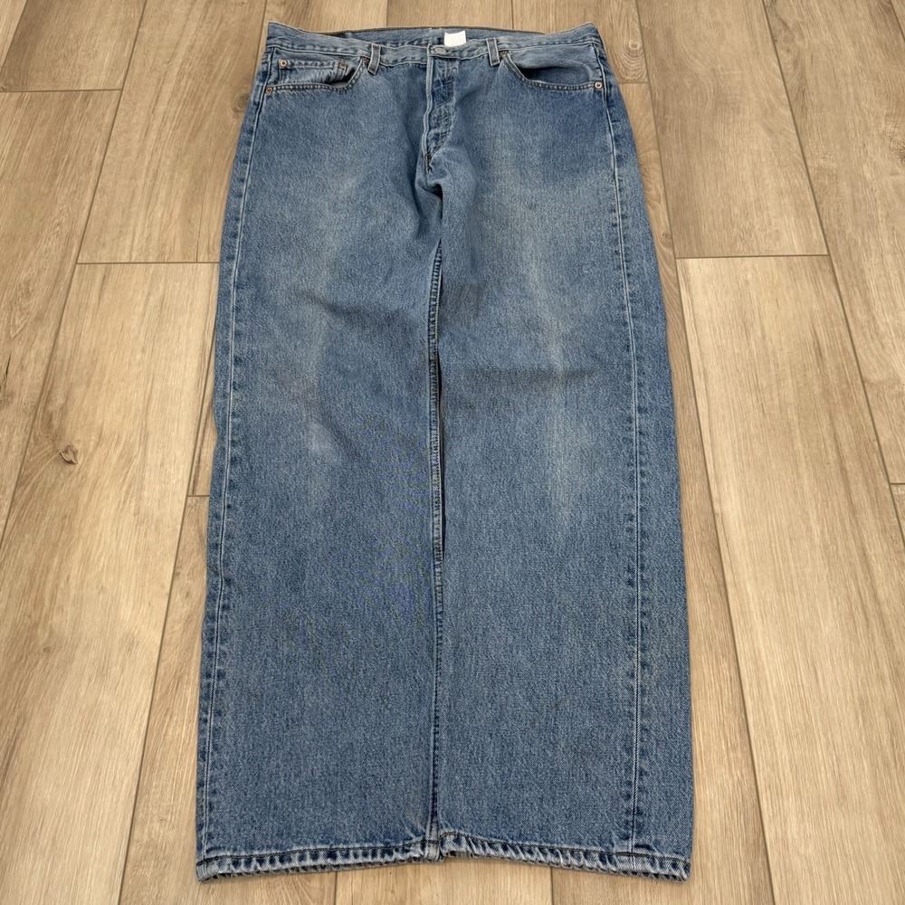 Vintage 2002 Levi's 501XX Blue Jeans Men's Size 36x31.5" Straight Fit Denim Y2K